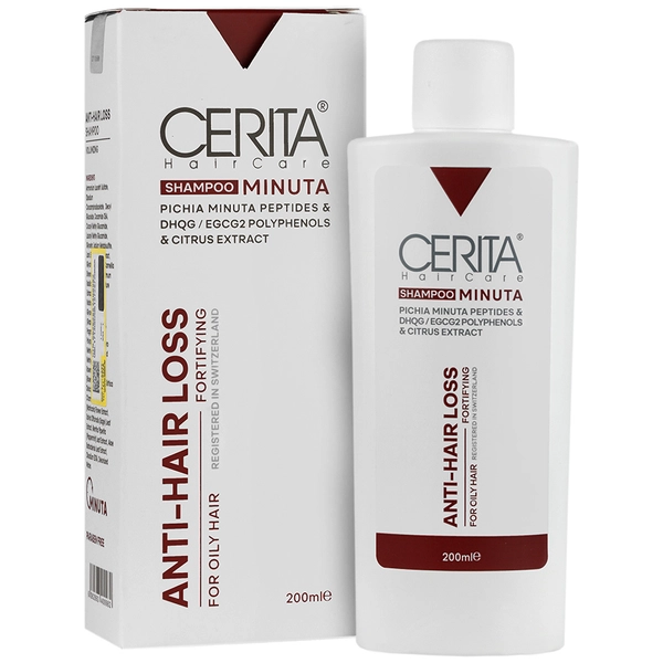 شامپو ضدریزش مینوتاسریتا موهای چرب